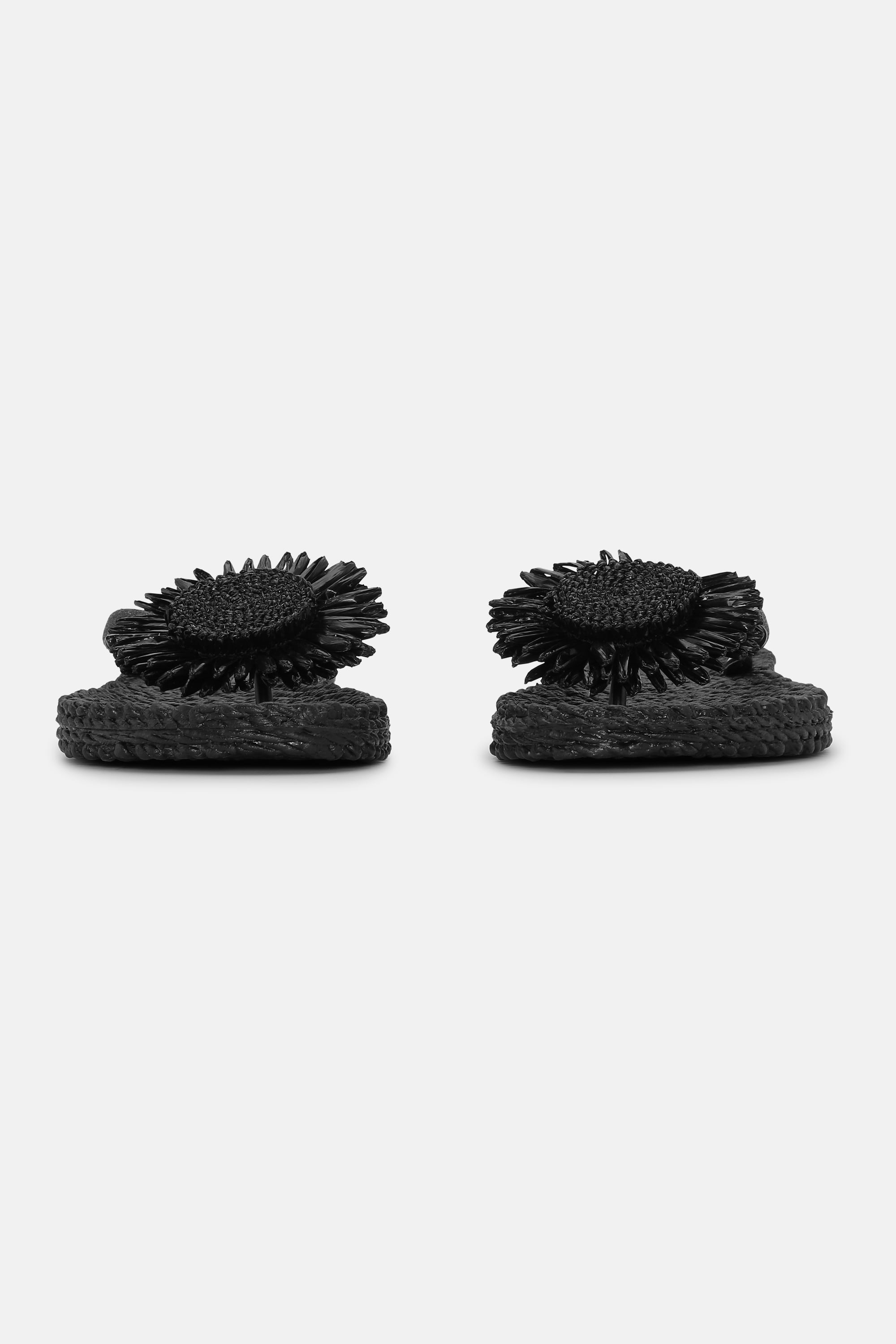 Flip-flops Blomst - Black